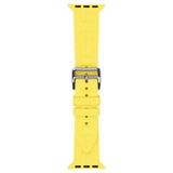 Gpack KRD92 Sarı Apple Watch 4 5 44 mm Katman Görünüm Spor Silikon Kordon