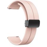 Gpack Nubia Red Magic Watch Kordon Kayış D-Buckle Mıknatıslı Silikon 22/jku Bronz
