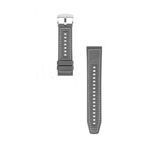 GPACK Nubia Red Magic Watch2 ile uyumlu Kordon Dikiş Desenli Silikon KRD102 LMS 22/DDS, Gri