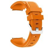 GPACK Nubia Red Magic Watch2 ile uyumlu Kordon Kayış Çizgili Silikon 22/CZG, Turuncu