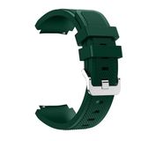 GPACK Nubia Red Magic Watch2 ile uyumlu Kordon Kayış Çizgili Silikon 22/CZG, Yeşil