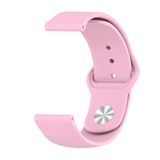 GPACK Nubia Red Magic Watch2 ile uyumlu Kordon Kayış Mat Silikon 22/krd11E, Pembe