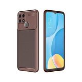 Gpack Oppo A15 Kılıf Negro Karbon Dizayn SilikonNano Glass