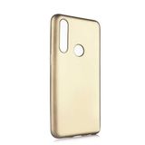 GPACK Oppo A31 ile uyumlu Kılıf Premier Silikon Esnek Koruma, Gold