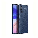 Gpack Oppo A55 Kılıf Niss Silikon Deri Görünümlü Kamera Korumalı