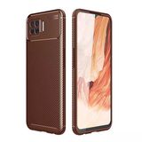 Gpack Oppo A73 Kilif Negro Karbon Dizayn Silikonnano Glass