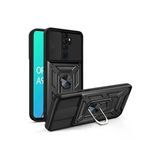 Gpack Oppo A9 2020 Kılıf Yüzüklü Sürgülü Kamera Korumalı Pars