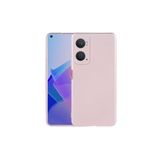 GPACK Oppo A96 4G ile uyumlu Kılıf Mat Lüx Kamera Korumalı Premier Mat Silikon, Bronz