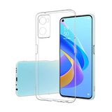Gpack Oppo A96 4G Süper Silikon Lüx Kamera Korumalı Şeffaf Cep Telefonu Kılıfı