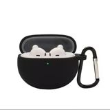 Gpack Oppo Enco Air Mat Kancalı Silikon A61 Siyah Kılıf