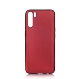 GPACK Oppo Reno 3 ile uyumlu Kılıf Premier Silikon Esnek Koruma, Mürdüm