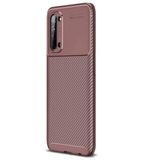 Gpack Oppo Reno 3 Kilif Negro Karbon Dizayn Silikonnano Glass
