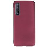 GPACK Oppo Reno 3 Pro ile uyumlu Kılıf Premier Silikon Esnek Koruma, Mürdüm