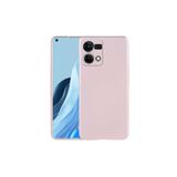 GPACK Oppo Reno 7 ile uyumlu Kılıf Mat Lüx Kamera Korumalı Premier Mat Silikon, Bronz