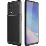 Gpack Oppo Reno Negro Karbon Dizayn Siyah Silikon Kılıf