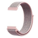 GPACK Polar Grit X Pro2 ile uyumlu Kordon Kayış Kumaş Cırt Cırtlı 22/CRT, Rose Gold