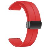 GPACK Polar Unite ile uyumlu Kordon Kayış d-buckle Mıknatıslı Silikon 20/jku, Kırmızı