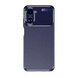 GPACK Realme 10 4G ile uyumlu Kılıf Negro Karbon Dizayn Silikon, Lacivert