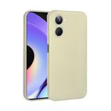 GPACK Realme 10 4G ile uyumlu Kılıf Premier Silikon Esnek Koruma, Gold