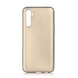 GPACK Realme 6 PRO ile uyumlu Kılıf Premier Silikon Esnek Koruma, Gold