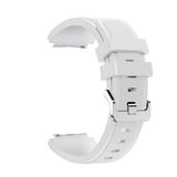 Gpack Realme Watch S Pro Silikon Çizgili Kancalı Beyaz Kordon