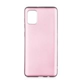 GPACK Samsung Galaxy A02S ile uyumlu Kılıf Mat Soft Premier Silikon, Bronz
