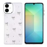 Gpack Samsung Galaxy A06 Uyumlu Kılıf Kenarlar Airbagli Simli Şeffaf Kutup Kapak