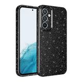 Gpack Samsung Galaxy A14 Kılıf Koton Simli Silikon Arka Kapak Kamera Korumalı