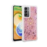 Gpack Samsung Galaxy A14 Kılıf Milce Sulu Yüzüklü Silikon Arka Kapak