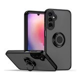 Gpack Samsung Galaxy A14 Kılıf Montreal Yüzüklü Mıknatıslı Kamera Korumalı Silikon