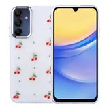 Gpack Samsung Galaxy A15 Uyumlu Kılıf Kenarlar Airbagli Simli Şeffaf Kutup Kapak