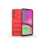 GPACK Samsung Galaxy A25 ile uyumlu Kılıf Etnik Optimum Mat Kamera Korumalı Silikon, Kırmızı