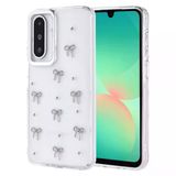 Gpack Samsung Galaxy A26 Uyumlu Kılıf Kenarlar Airbagli Simli Şeffaf Kutup Kapak