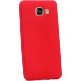 Gpack Samsung Galaxy A3 2016 Kılıf Premier Silikon - Kırmızı