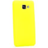 Gpack Samsung Galaxy A3 2016 Kılıf Premier Silikon - Sarı