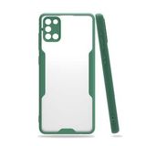 Gpack Samsung Galaxy A31 Parfe Kamera Korumalı Çerçeveli Silikon Turkuaz Cep Telefonu Kılıfı