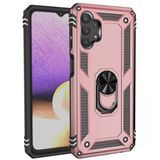 Gpack Samsung Galaxy A32 4G Vega Tank Koruma Standlı Yüzüklü Mıknatıslı Kırmızı Cep Telefonu Kılıfı