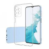 Gpack Samsung Galaxy A33 5G Süper Silikon Kamera Korumal Şeffaf Nano Glass Kılıf