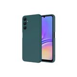 GPACK Samsung Galaxy A35 ile uyumlu Kılıf Mara Lansman Silikon Mat Soft Kamera Korumalı, Koyu Yeşil
