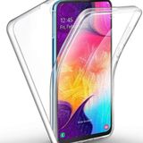Gpack Samsung Galaxy A51 Süper Arka Koruma Nano Glass Şeffaf Silikon Cep Telefonu Kılıf
