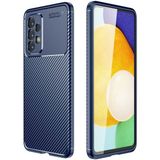 Gpack Samsung Galaxy A53 5G Negro Karbon Kamera Korumalı Silikon Lacivert Kılıf