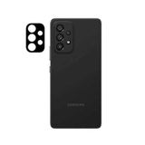 Gpack Samsung Galaxy A53 5G Ravel Silikon Yüzüklü Mıknatıslı Kamera Korumalı Siyah Kılıf