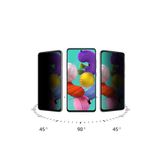 Gpack Samsung Galaxy A54 ile Uyumlu Privacy Gizlilik Filtreli Hayalet Cam Ekran Koruyucu