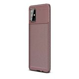 Gpack Samsung Galaxy A71 Kilif Negro Karbon Dizayn Silikonnano Glass