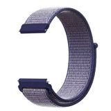 Gpack Samsung Galaxy Active 2 44 mm Kumaş Cırtcırt Velcro Lacivert Kordon