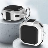 Gpack Samsung Galaxy Buds 2 Pro Tank Klipsli Çift Renk Koruma SF11 Beyaz Kılıf