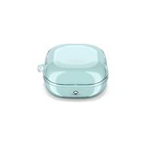Gpack Samsung Galaxy Buds FE Transparan Kancalı Silikon SF14 Açık Mavi Kılıf