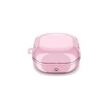 Gpack Samsung Galaxy Buds FE Transparan Kancalı Silikon SF14 Pembe Kılıf