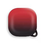 Gpack Samsung Galaxy Buds Live Kancalı Çift Renk Sert Plastik SF8 Kırmızı Kılıf