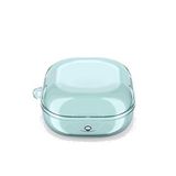 Gpack Samsung Galaxy Buds Live Transparan Kancalı Silikon Sf14 Açık Mavi Kulaklık Kılıfı